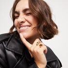 Square shape open ring
